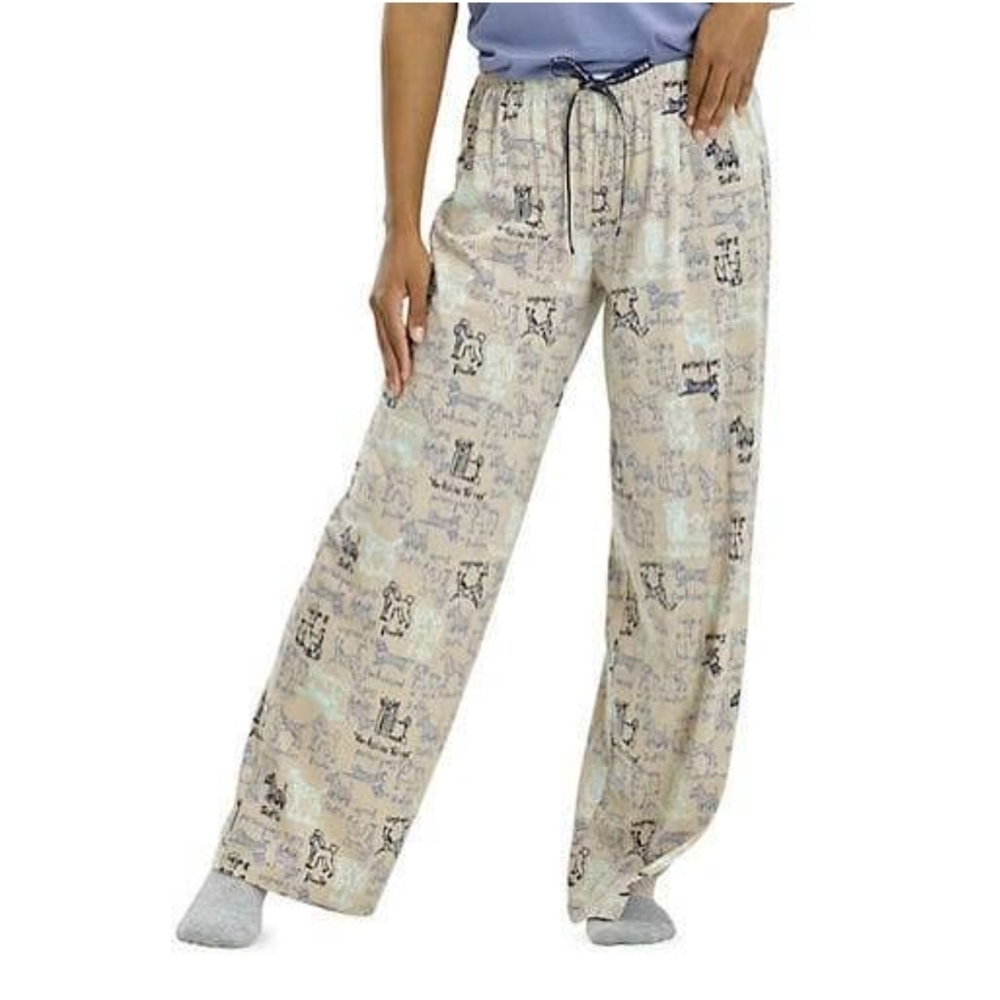 HUE Women's Doggie Doodle Classic Pyjama Pants - D